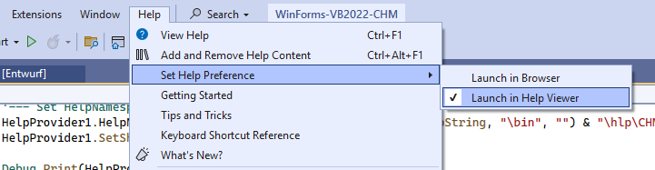 Visual Studio Help Viewer Install