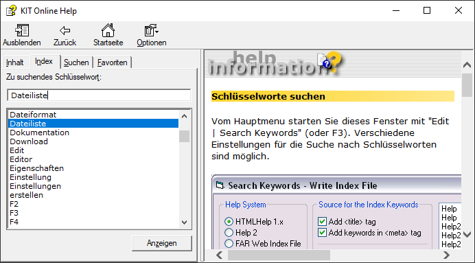 Microsoft HTMLHelp Viewer