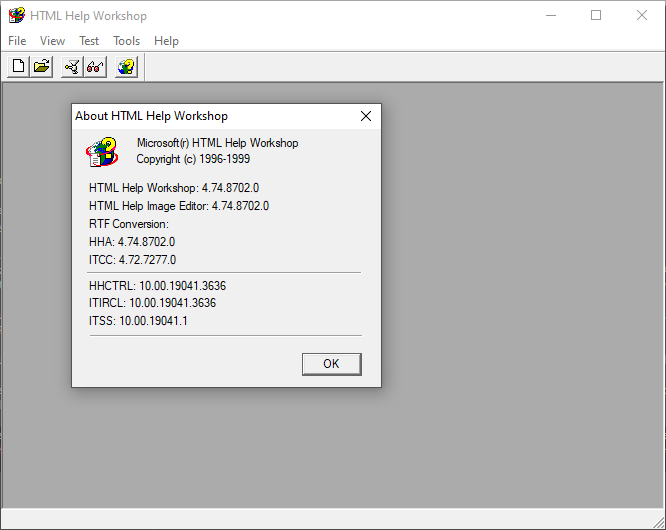 Microsoft HTMLHelp Workshop