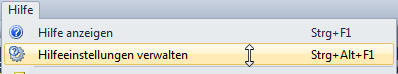 Hilfe auswählen
